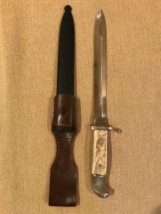 Vintage Collectors Sweden Erik Frost Mora Rostfri Steel Dagger Knife W/sheath