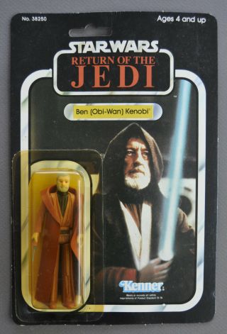 Star Wars Vintage Ben (obi - Wan) Kenobi Moc 77 - Back Rotj