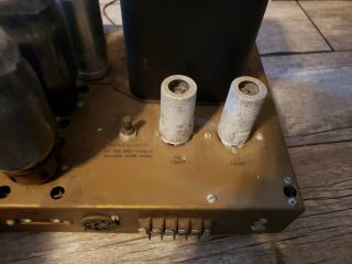 Vintage Heathkit W - 5m Tube Amp Mono Amplifier Genalex Kt66 8