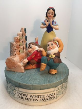 Vintage Schmid Disney Snow White Music Box Classics One Day My Prince Will Come