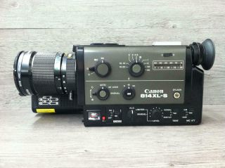 Vintage Canon 814XL - S 8mm Film Video Camera 3