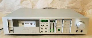 Vintage Pioneer Ct - 40 Stereo Cassette Tape Deck Player | Dolby Nr | | Read