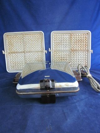 ARVIN 3550 - 1 Grill Griddle Pancake Sandwich Waffle Iron Recipe Book MCM VINTAGE 2