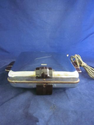 ARVIN 3550 - 1 Grill Griddle Pancake Sandwich Waffle Iron Recipe Book MCM VINTAGE 4