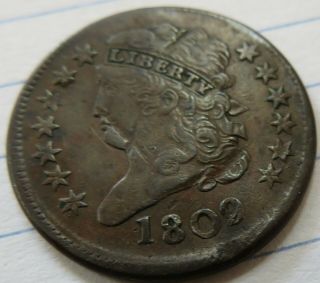 1809 Classic Head Half Cent,  Vintage Early Date 1/2c Coin (301608s)