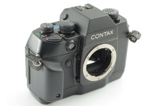 【ALMOST UNUSED】RARE Contax AX 35mm SLR Film Camera w/ Data Back From Japan C598 4