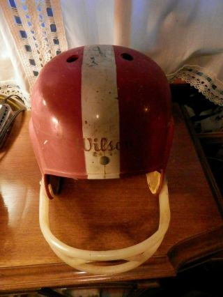 Vince Lombardi And Ray Nitschke Signed Vintage Football Helmet Rare