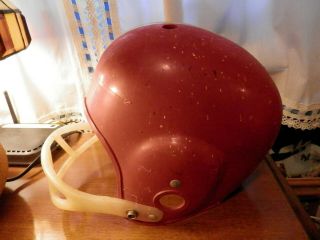 Vince Lombardi and Ray Nitschke signed vintage football helmet rare 6