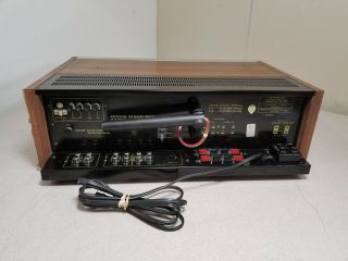As - Is Vintage Woodgrain Pioneer SX - 650 Stereo Receiver - Sound Issues 3