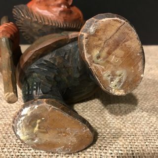 RARE VIntage Otto Sveen Norwegian Hand Carved Wood Troll 10