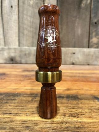 Vintage Rnt Rich - N - Tone Duck Hunting Call 1980s Rosewood