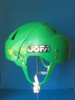 Green JOFA helmet 225 51 VM Model.  Vintage 60 - tal 3