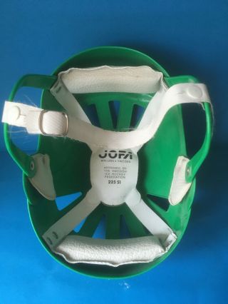 Green JOFA helmet 225 51 VM Model.  Vintage 60 - tal 5