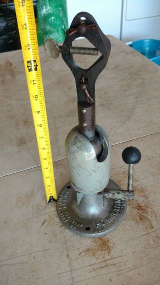 Vintage Wilton Vise Powrarm Powerarm Parr - Arm M - 2 Garfield England Company