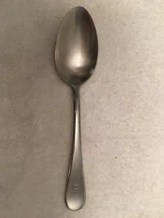 Vintage Wwii Era U.  S.  A.  Modernaire Army Mess Table Spoon 7 "