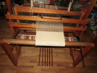 RARE VINTAGE ANTIQUE Maple Cambridge 4 Weaving LOOM - Museum Quality & 4