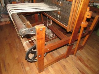 RARE VINTAGE ANTIQUE Maple Cambridge 4 Weaving LOOM - Museum Quality & 7