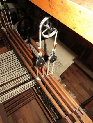 RARE VINTAGE ANTIQUE Maple Cambridge 4 Weaving LOOM - Museum Quality & 8