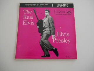 Elvis Presley - - Epa - 940 Ultra Rare,  Blue Canadian Label,  First Issue.