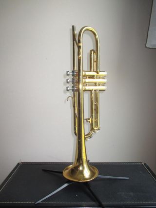 Vintage King Cleveland 600 Trumpet W/ Case,  Benge 7C Mouthpiece 3