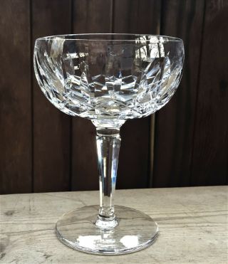 VINTAGE Set Of 4 Waterford Crystal Kildare Sherbet/Champagne Glasses 5 1/4 