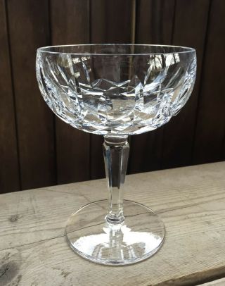 VINTAGE Set Of 4 Waterford Crystal Kildare Sherbet/Champagne Glasses 5 1/4 