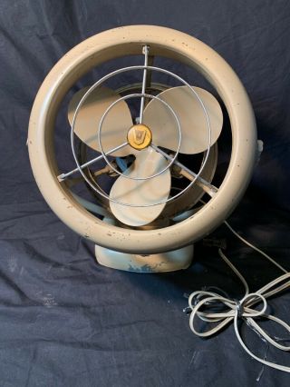 Vintage Vornado 2 Speed Fan Classic Retro Atomic Industrial