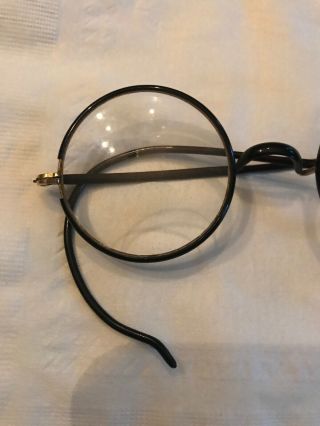 Vintage Bausch And Lomb John Lennon Style Round Glasses 14kt Gold 2