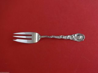 Louis Xv By Durgin Sterling Silver Pastry Fork / Dessert Fork 3 - Tine 6 "