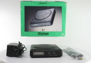 Vintage Sony Discman D - 2 Cd - Player - Compact Disc Walkman