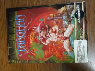 TARGHAN BY SILMARILS - PC BOX GAME - VINTAGE,  ULTRA RARE,  COMPLETE,  NEAR 3