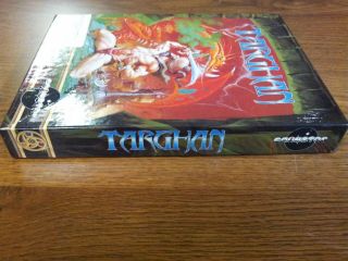 TARGHAN BY SILMARILS - PC BOX GAME - VINTAGE,  ULTRA RARE,  COMPLETE,  NEAR 6