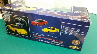 Nkok 2001 Chevrolet Corvette Z06 RARE Vintage collectible r/c 1:16 4