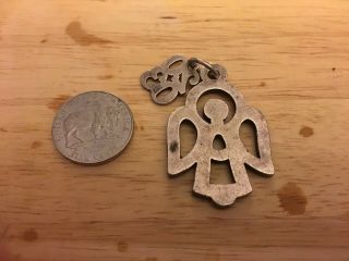 James Avery Sterling Angel Pendant And 2003 Charm Ja