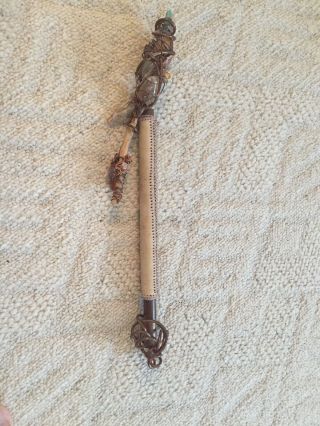 Vintage Copper Crystal Healing Wand