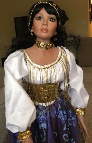 Rare Rustie Gypsy Princess Porcelain Doll 141/200