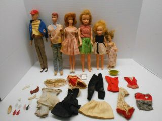 Vintage Antique Collectible Dolls W/ Accessories Mixed Brands Ideal Toy Corp.