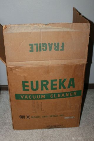 Vintage Eureka rotamatic canister vacuum cleaner model 980A 2