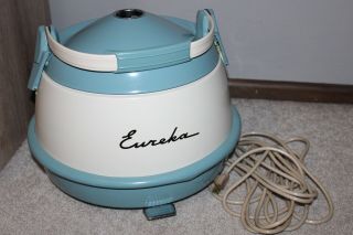 Vintage Eureka rotamatic canister vacuum cleaner model 980A 7