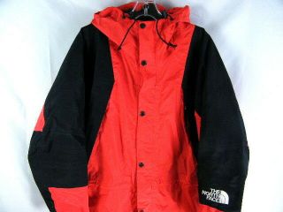 Vintage 90 ' s The North Face Gore - Tex Mountain Light Jacket Red & Black Medium 3