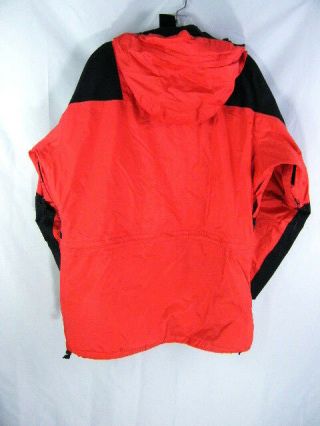 Vintage 90 ' s The North Face Gore - Tex Mountain Light Jacket Red & Black Medium 8
