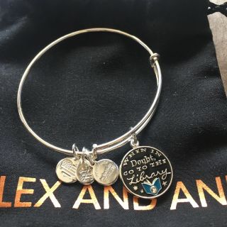 Alex and Ani Harry Potter Hermione When in Doubt Go to the Library Very RARE HTF 2