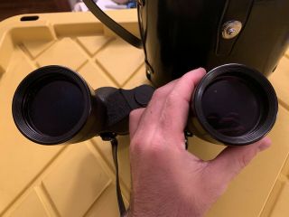 Vintage Canon Coated 7x50 7.  2 Degrees Binoculars w/ Case Made in Japan 4