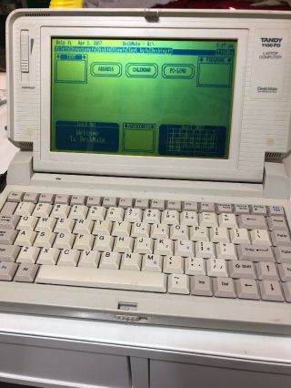 Vintage Tandy 1100fd Laptop Computer But Floppy Drive Don’t Work