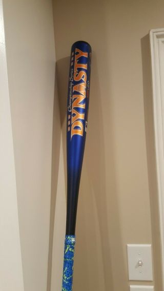 - Rare - 34/31 Tpx Dynasty Cb206 St,  20 Baseball Bat Besr Cert.  Z2k Era.  Grip