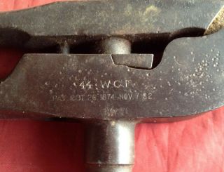 Vintage Winchester Rep Arms Co.  44 W.  C.  F Loading Tool and Bullet Mold (NR) 8