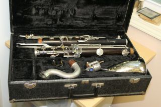 Vintage Noblet Bass Clarinet For Restoration
