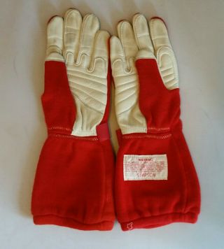 Joey Logano vintage NASCAR Simpson driver gloves signed autographed 3
