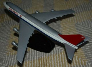 Vintage 1/200 Air Jet Northwest Airlines Boeing 747 - 100 Desktop Model Aircraft 6