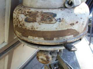 Vintage 1950 Wizard Outboard Motor for Repair Model 1050 6